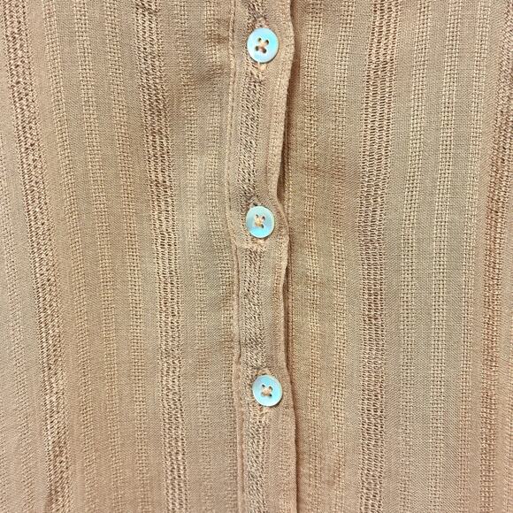 L*Space Revolve Anita Resort Wear Coastal Beachy Cover Up in Toasted Orange Tan - Picture 7 of 11